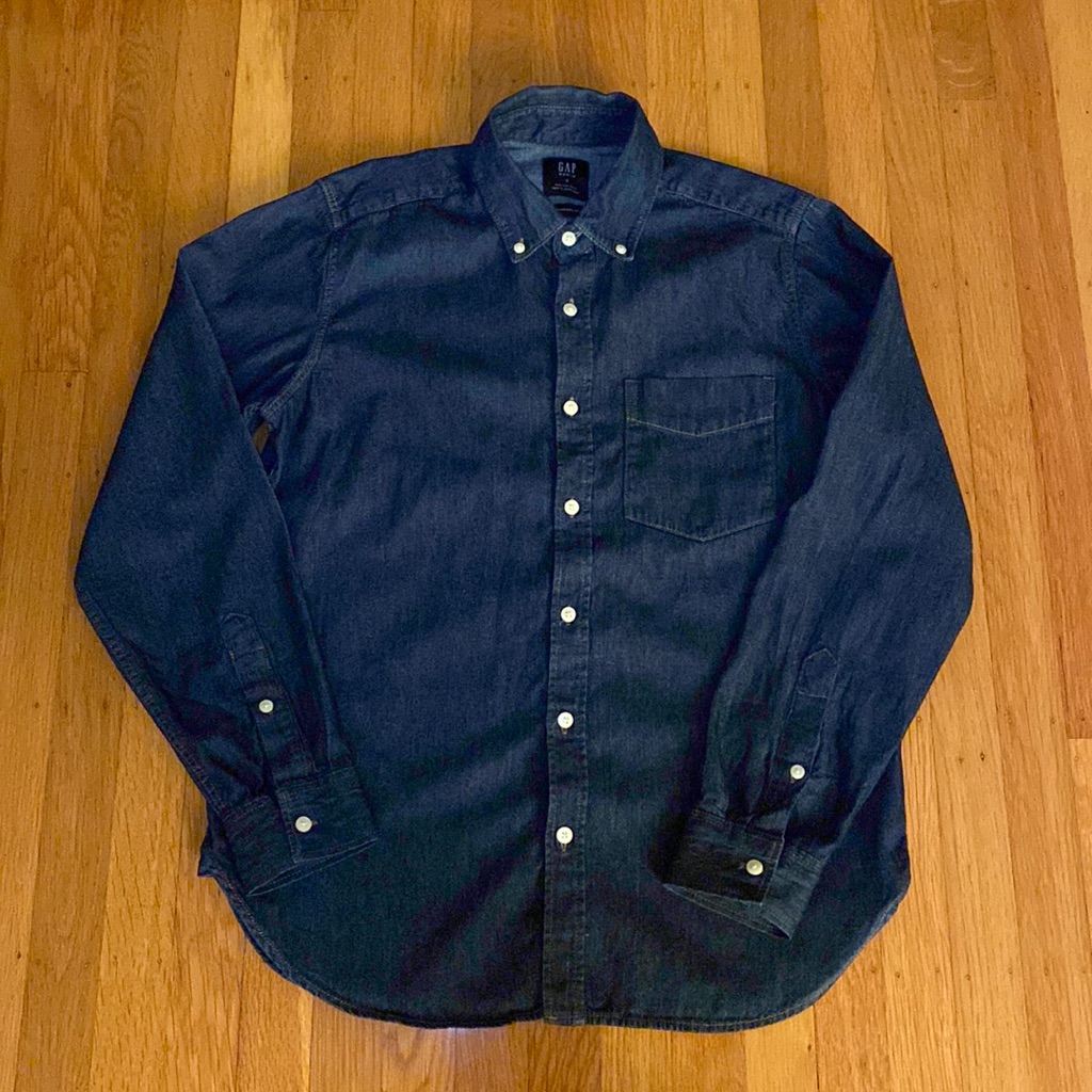 Denim Button Down Navy